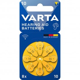 батерии,varta,hearing,aid,batteries,type,10,8,units,clear,(yellow)