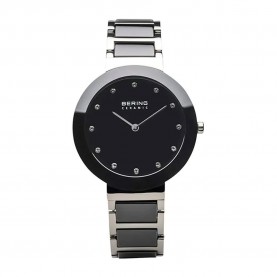 Часовник Bering 11434-742 5ATM 34mm watch - Silver (Black / Sapphire) часовник,часовници,bering,11434,742,5atm,34mm,watch,silver,(black,sapphire)