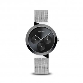 Часовник Bering 35036-002 5ATM 41mm watch - Silver (Black / Sapphire) часовник,часовници,bering,35036,002,5atm,41mm,watch,silver,(black,sapphire)