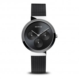 Часовник Bering 35036-102 5ATM 36mm watch - Silver (Black / Sapphire) часовник,часовници,bering,35036,102,5atm,36mm,watch,silver,(black,sapphire)