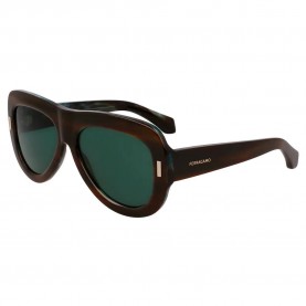 слънчеви,очила,слънчеви,очила,ferragamo,sf2029se,221,57,17,145,woman,sunglasses,brown,(green,brown)