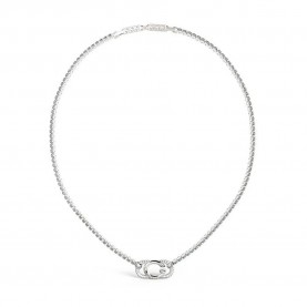 бижутерия,guess,jubn04506j,45cm,necklace,silver,(grey)