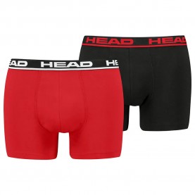 боксерки,мъжко,бельо,head,basic,boxers,2,units,red,black,(flame,red,black)