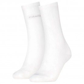 чорапи,дамски,чорапи,calvin,klein,701237676,socks,2,pairs,white,(white)