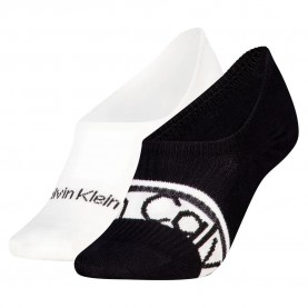 чорапи,дамски,чорапи,calvin,klein,701238130,no,show,socks,2,pairs,white,black,(black)