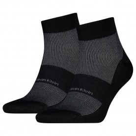 Чорапи Calvin klein 701238809 socks 2 pairs - Black (Black) чорапи,мъжки,чорапи,calvin,klein,701238809,socks,2,pairs,black,(black)