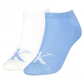чорапи,дамски,чорапи,calvin,klein,jeans,701228815,short,socks,2,pairs,white,blue,(sky,blue)