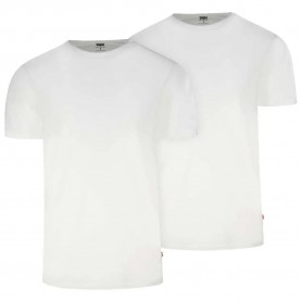мъжко,бельо,levi´s,®,701238009,short,sleeve,base,layer,2,units,white,(white)