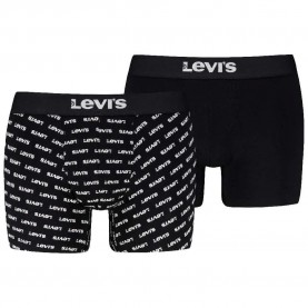 боксерки,мъжко,бельо,levi´s,®,701238012,boxers,2,units,black,(black)