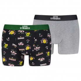 боксерки,мъжко,бельо,levi´s,®,701238420,boxers,2,units,black,grey,(black,grey,green)