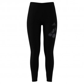 Клин Adidas Essentials 3 Stripes Cotton leggings - Black (Black) клин,дамски,клинове,дамски,чорапогащи,и,клинове,adidas,essentials,3,stripes,cotton,leggings,black,(black)