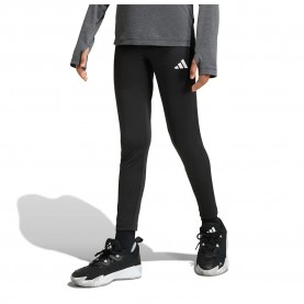 Adidas Train Essentials 3 Stripes leggings - Black (Black / White) детски,клинове,adidas,train,essentials,3,stripes,leggings,black,(black,white)