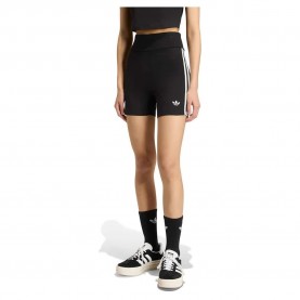 Клин Adidas Originals 3 Stripes 4´´ short leggings - Black (Black / White) клин,дамски,клинове,дамски,чорапогащи,и,клинове,adidas,originals,3,stripes,4´´,short,leggings,black,(black,white)