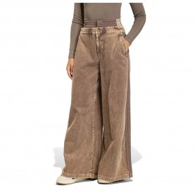 Панталони Adidas Originals Corduroy SST Oversized pants - Brown (Earth Strata) панталони,дамски,панталони,adidas,originals,corduroy,sst,oversized,pants,brown,(earth,strata)
