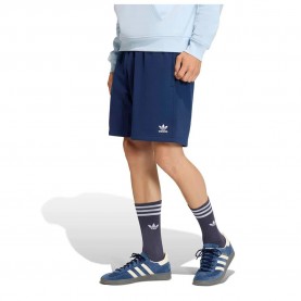 Поларени къси панталони Adidas Originals Trefoil Essentials 7´´ Fleece shorts - Blue (Night Indigo) поларени,къси,панталони,мъжки,панталони,дамски,панталони,adidas,originals,trefoil,essentials,7´´,fleece,shorts,blue,(night,indigo)