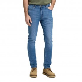 дънки,мъжки,панталони,дамски,панталони,lee,luke,slim,fit,jeans,blue,(stone,cold)