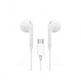 Слушалки Techancy TD8042 USB-C earphones - White (White) слушалки,слушалки,techancy,td8042,usb,c,earphones,white,(white)