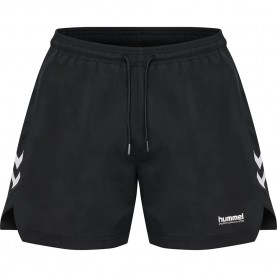 бански,гащета,мъжки,бански,костюми,hummel,pulse,swimming,shorts,black,(black)