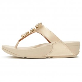 сандали,дамски,сандали,и,чехли,fitflop,lulu,ultra,jewel,metallic,toe,post,sandals,golden,(platino)