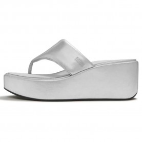 сандали,на,платформа,дамски,сандали,и,чехли,fitflop,platform,toe,post,wedge,sandals,silver,(silver)