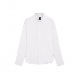 Риза с дълъг ръкав BOSS Liam 261 10261879 long sleeve shirt - White (White) риза,с,дълъг,ръкав,дамски,ризи,мъжки,ризи,boss,liam,261,10261879,long,sleeve,shirt,white,(white)