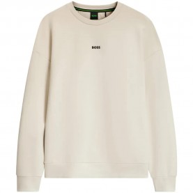 Блуза BOSS Stenson 10272320 01 sweatshirt - Beige (Light Beige) блуза,мъжки,пуловери,boss,stenson,10272320,01,sweatshirt,beige,(light,beige)