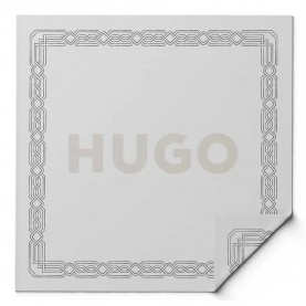 HUGO 10275841 handkerchief - Grey (Natural) ръкавици,шапки,и,шалове,hugo,10275841,handkerchief,grey,(natural)