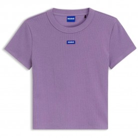 Бебешка тениска HUGO Baby BLUE short sleeve T-shirt - Pink (Open Blue) бебешка,тениска,мъжки,тениски,дамски,тениски,hugo,baby,blue,short,sleeve,t,shirt,pink,(open,blue)