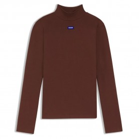 тениска,мъжки,тениски,дамски,тениски,hugo,easy,01,blue,long,sleeve,t,shirt,brown,(medium,brown)