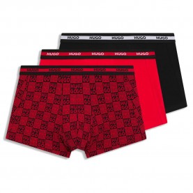 боксерки,мъжко,бельо,hugo,planet,des,boxers,red,black,(open,miscellaneous)