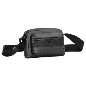 HUGO Quantic Ew 10278014 crossbody - Black (Black) всички,чанти,hugo,quantic,ew,10278014,crossbody,black,(black)