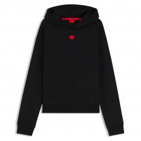 Суичър HUGO 50556816 RED hoodie - Black (Black) суичър,дамски,блузи,hugo,50556816,red,hoodie,black,(black)