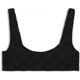 HUGO Terry Mono 10271272 Bralette bikini top - Black (Black) дамски,бански,костюми,hugo,terry,mono,10271272,bralette,bikini,top,black,(black)