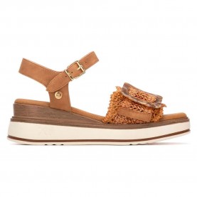 Сандали на платформа Xti 145240 wedge sandals - Brown (Camel) сандали,на,платформа,дамски,сандали,и,чехли,xti,145240,wedge,sandals,brown,(camel)