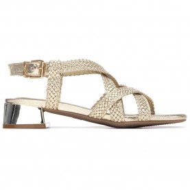 Сандали Xti 145259 heel sandals - Golden (Gold) сандали,дамски,сандали,и,чехли,xti,145259,heel,sandals,golden,(gold)