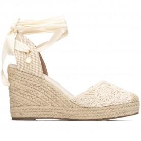 Xti 145347 Wedge Espadrilles - Beige (Beige) дамски,еспадрили,xti,145347,wedge,espadrilles,beige,(beige)