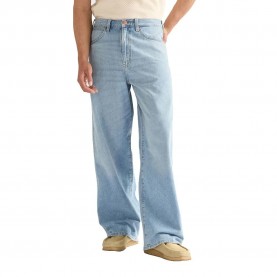 Дънки Wrangler 112377846 Baggy Wide Leg jeans - Blue (Dove Wing) дънки,мъжки,панталони,дамски,панталони,wrangler,112377846,baggy,wide,leg,jeans,blue,(dove,wing)