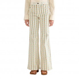 Дънки Wrangler 112378203 Flare Fit jeans - White (Folksy Floral) дънки,мъжки,панталони,дамски,панталони,wrangler,112378203,flare,fit,jeans,white,(folksy,floral)