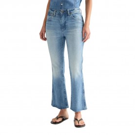 Дънки Wrangler 112378208 Kick Flare Fit jeans - Blue (American Raw) дънки,мъжки,панталони,дамски,панталони,wrangler,112378208,kick,flare,fit,jeans,blue,(american,raw)