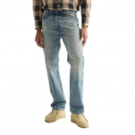 Дънки Wrangler 112378999 13MWZ Bootcut Fit jeans - Blue (Mudstone) дънки,мъжки,панталони,дамски,панталони,wrangler,112378999,13mwz,bootcut,fit,jeans,blue,(mudstone)