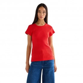 тениска,мъжки,тениски,дамски,тениски,wrangler,capped,rib,short,sleeve,t,shirt,red,orange,(flame,scarlet)