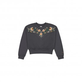 блуза,дамски,блузи,wrangler,embroidered,sweatshirt,black,(faded,black)