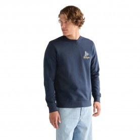 блуза,мъжки,пуловери,wrangler,embroidery,crew,sweatshirt,blue,(navy)