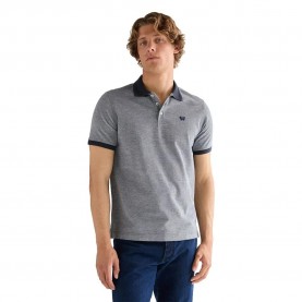 дамски,блузи,с,яка,мъжки,блузи,с,яка,wrangler,refined,short,sleeve,polo,grey,(dark,navy)