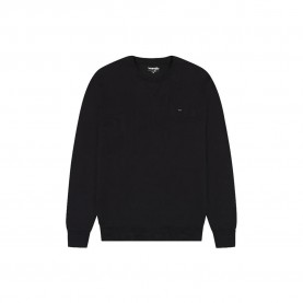 блуза,мъжки,пуловери,wrangler,sign,off,crew,sweatshirt,black,(black)