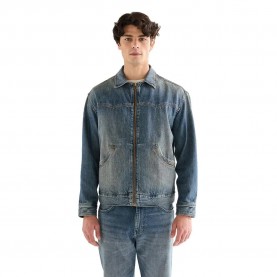 яке,мъжки,якета,дамски,якета,и,палта,wrangler,trailrider,denim,jacket,blue,(dusk)
