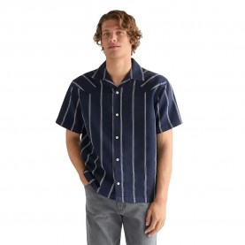 риза,с,къс,ръкав,дамски,ризи,мъжки,ризи,wrangler,w,resort,short,sleeve,shirt,blue,(navy,white)