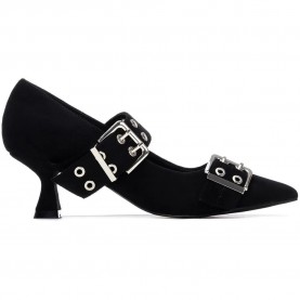 Обувки Refresh 175092 heel shoes - Black (Black) обувки,дамски,обувки,refresh,175092,heel,shoes,black,(black)
