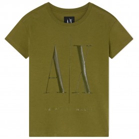 Тениска Armani exchange 8NYTCX_YJG3Z short sleeve T-shirt - Green (Savanna) тениска,мъжки,тениски,дамски,тениски,armani,exchange,8nytcx,yjg3z,short,sleeve,t,shirt,green,(savanna)