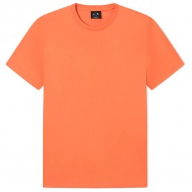 тениска,мъжки,тениски,дамски,тениски,armani,exchange,8nzt74,zja5z,short,sleeve,v,neck,t,shirt,orange,(orange,rust)